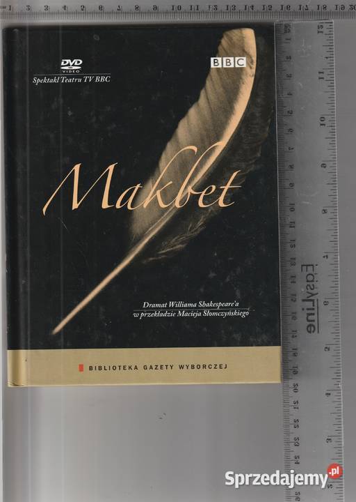 Spektakl teatralny Makbet DVD mazowieckie Pruszków
