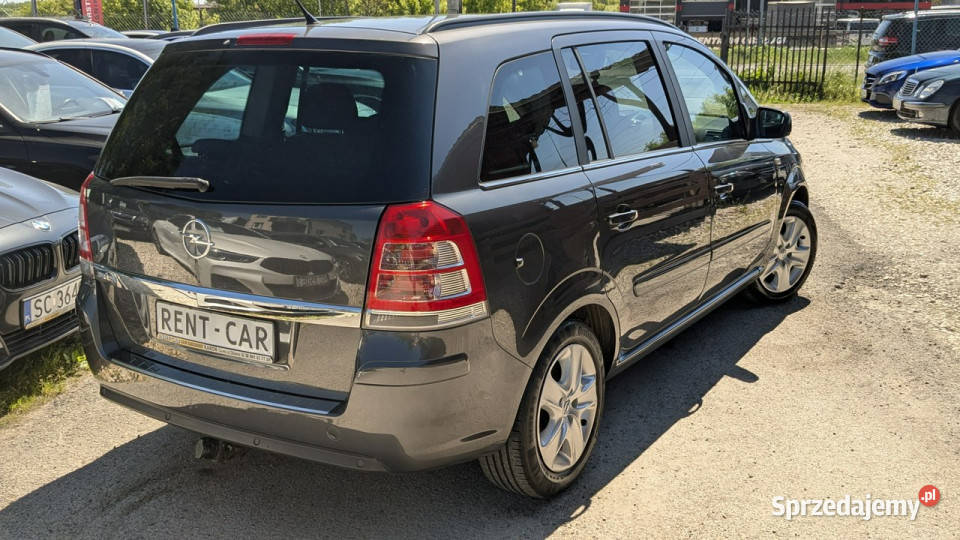 Opel Zafira 16i116OPŁACONYBezwypadkowy7Osób lakier metallic Częstochowa sprzedam