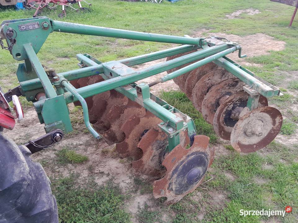 Brona talerzowa 2x8 Maszyny rolnicze Uszew