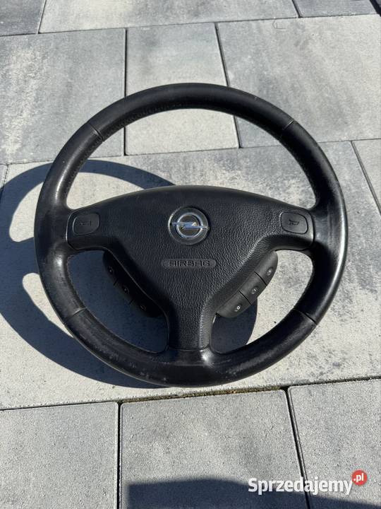 Skórzana kierownica wielofunkcyjna Opel Zafira A Rzuchów sprzedam