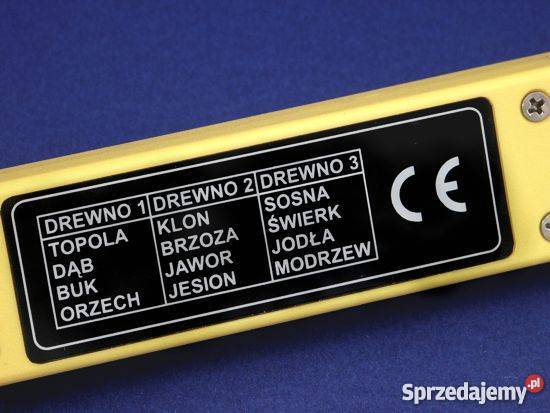 Wilgotnościomierz DrewnaPowietrzaMat Budowlanych
