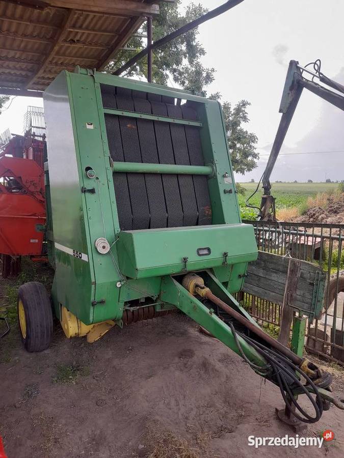 Prasa john deere 550 stan perfekcyjny okazja Bądkowo