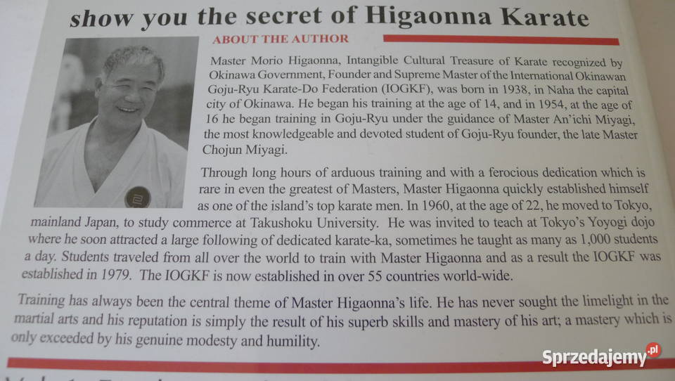 HIGAONNA Okinawa Karate Goju Ryu cz14 7ks