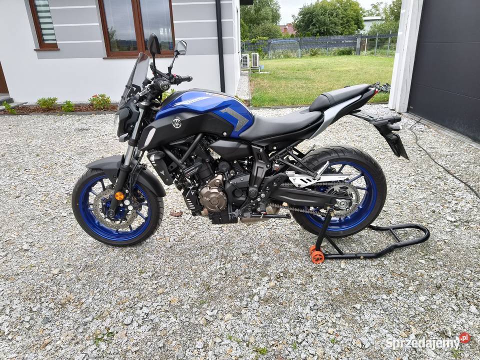 Yamaha MT07 2020 4382 przebieg Kategoria A2 Yamaha dolnośląskie