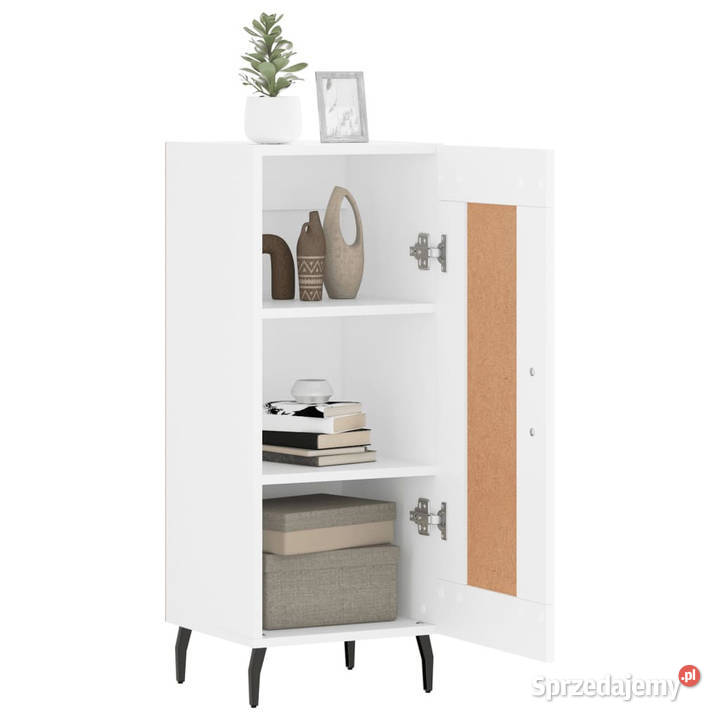 Szafka biała 345x34x90 materiał drewnopochodny