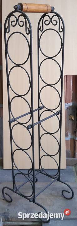 Stojaki na wino i świeczniki z drutu Czachówek