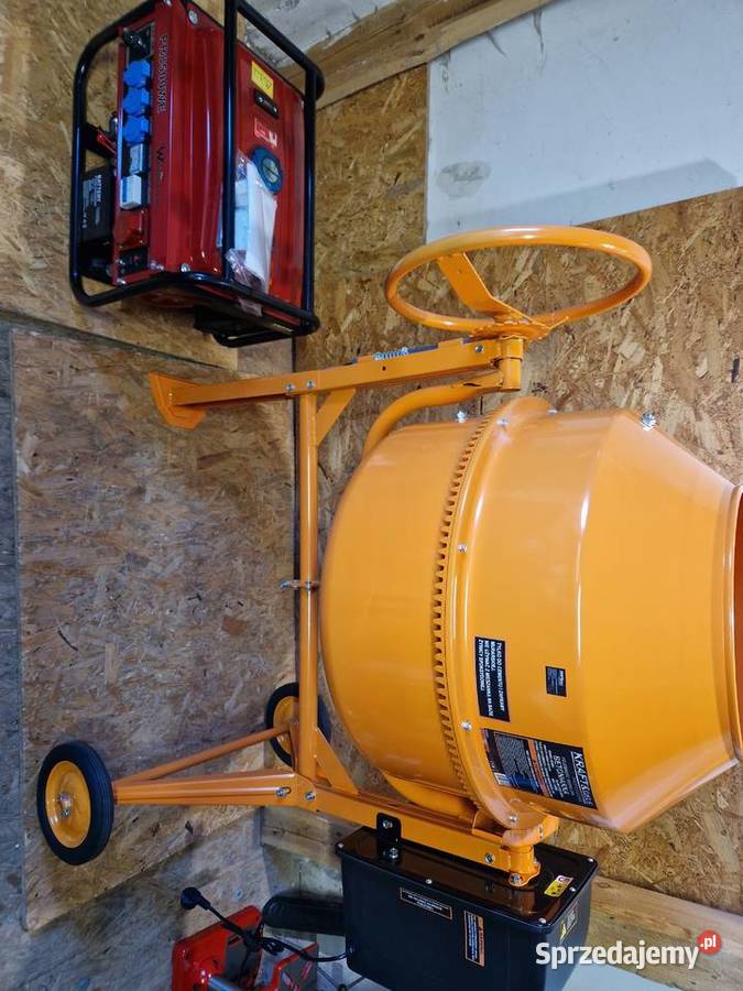 Zestaw Betoniarka Agregat KD492 200L 1250W 3000 Głogowa