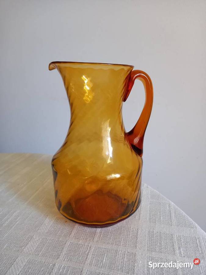 duży szklany dzbanek z okresu PRL mazowieckie Warszawa sprzedam
