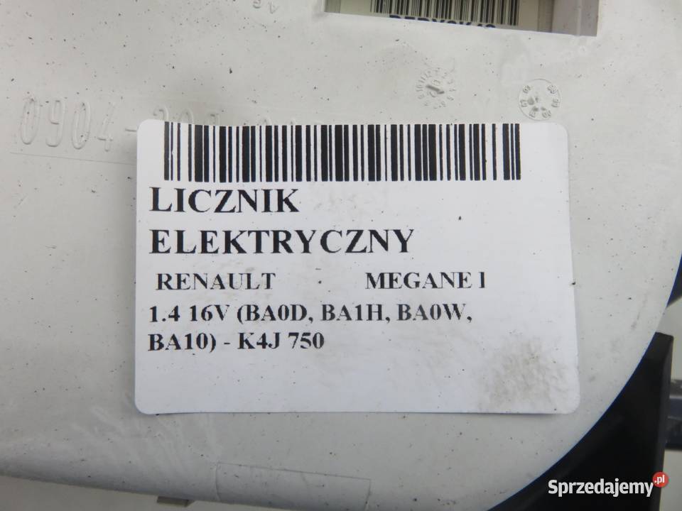 LICZNIK RENAULT MEGANE 14 16V 8200071811 osobowe Liczniki i zegary