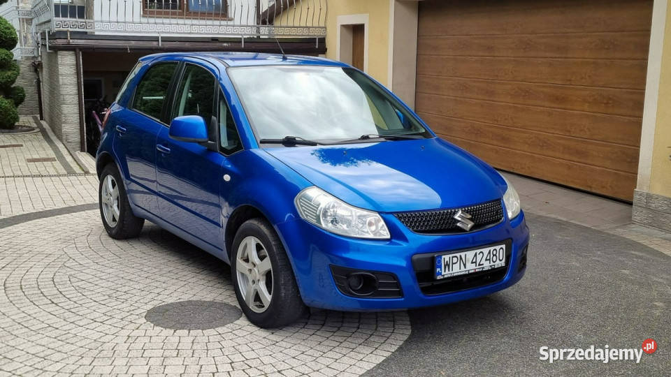 Suzuki SX4 Super Stan Alu Klima Serwis GWARANCJA Płońsk