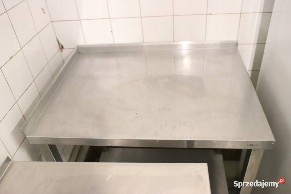 Stół roboczy ECO 80 x 60 z półką dolną i rantem Góra
