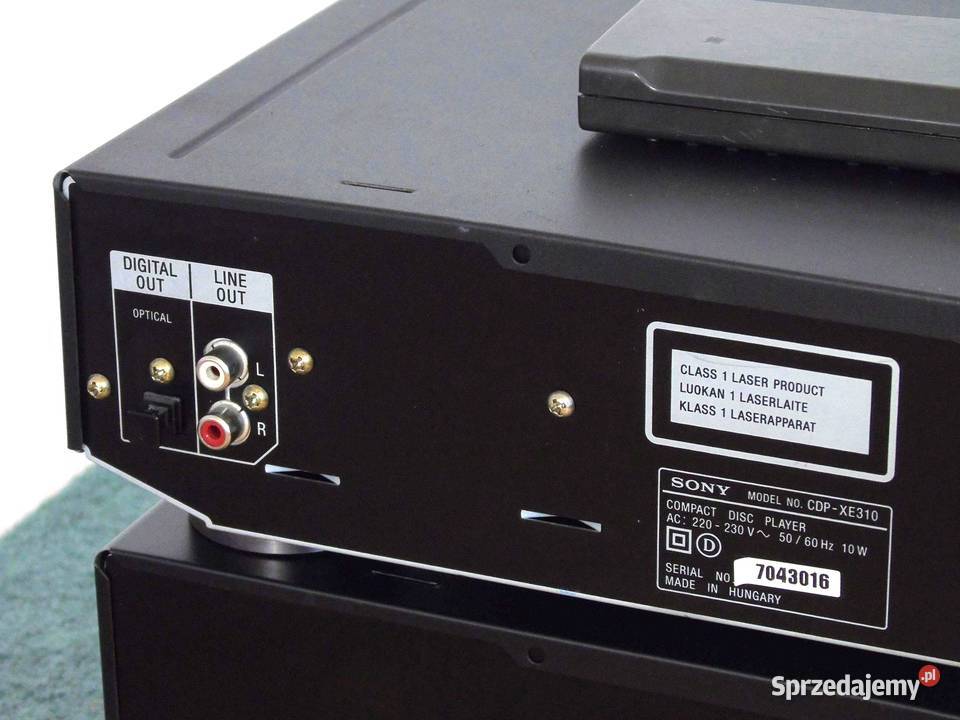 Amplituner i CD Sony pilot segmenty sprawne Jasło sprzedam