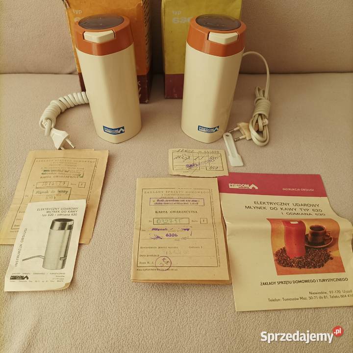 Nowe udarowe młynki do kawy Predom Niewiadów UD AGD drobne Stronie Śląskie