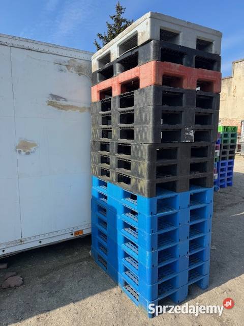 Palety plastikowe 80120 ażurowe