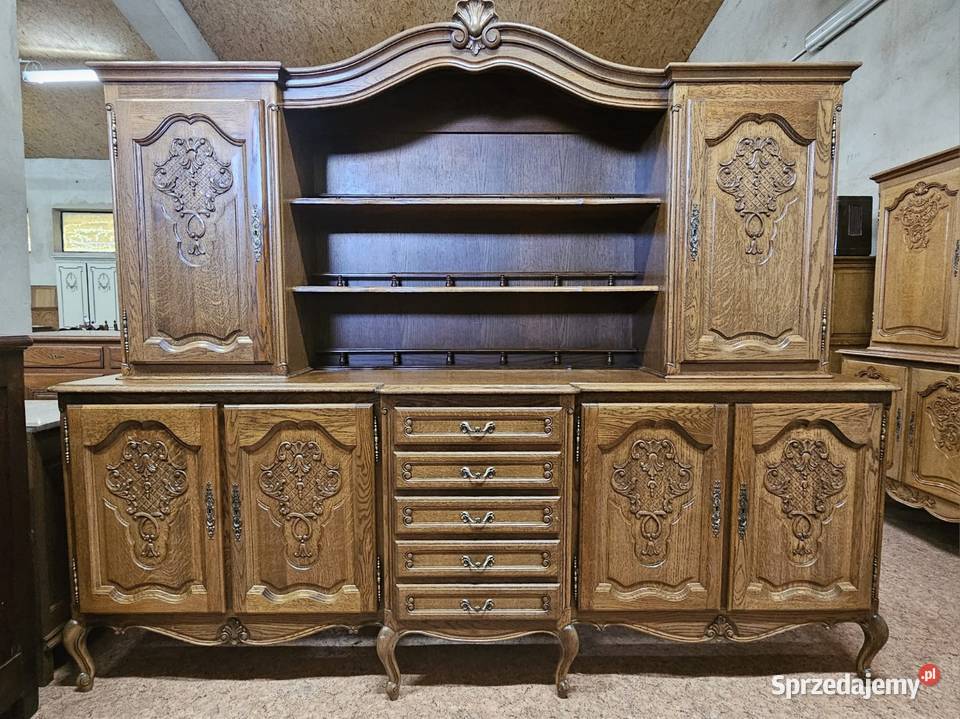 Ładny Duży kredens ludwikowski Francja 1 Nowy Sącz