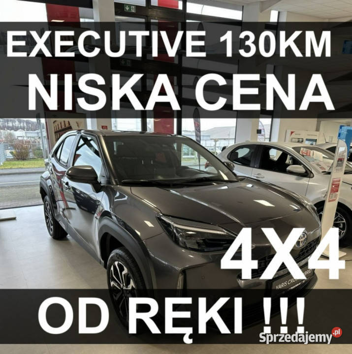 Toyota Yaris Cross 4x4 130 Executive Super Niska gniazdo SD Szczecinek
