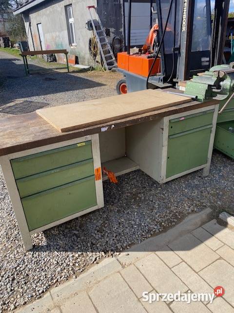 stół warsztatowy stół roboczy ślusarski imadło małopolskie Brzesko