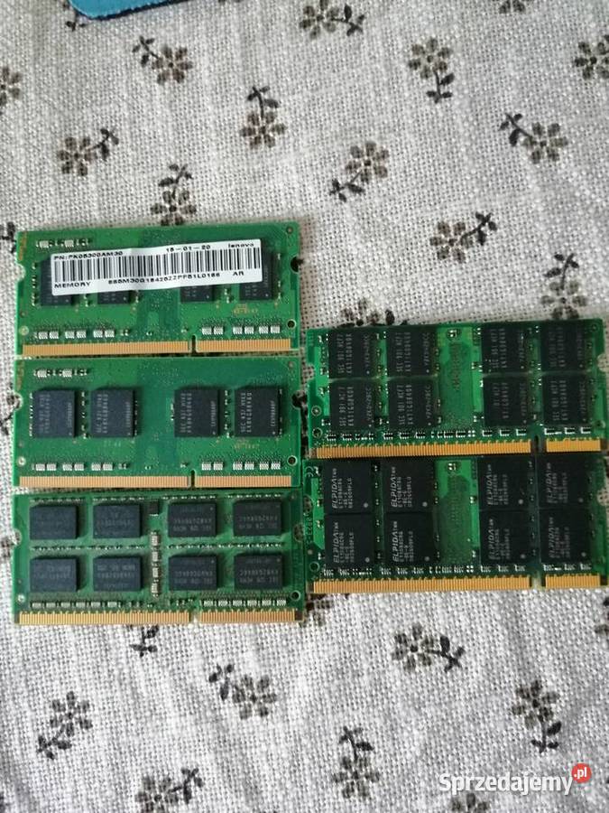 KARTY PAMIĘCI DDR 3 4 GB i DDR 2 2GB Warszawa