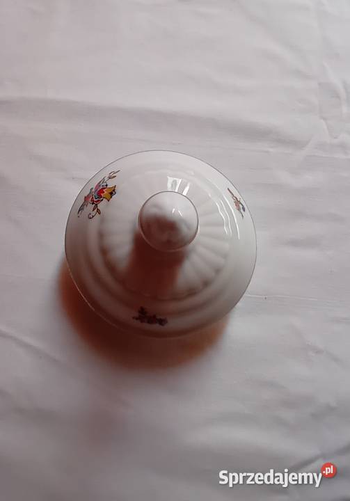 Dzbanek art deco Giesche ręcznie malowany Koźminek