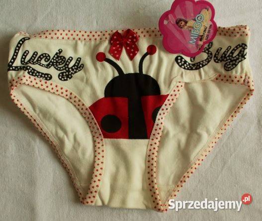 Figi majtki dziewczęce bawełna 98104 4 Rozmiar 98 Warszawa