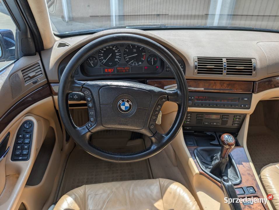 BMW e39 520i 1998 Orientblau 1991cm3 Wrocław sprzedam