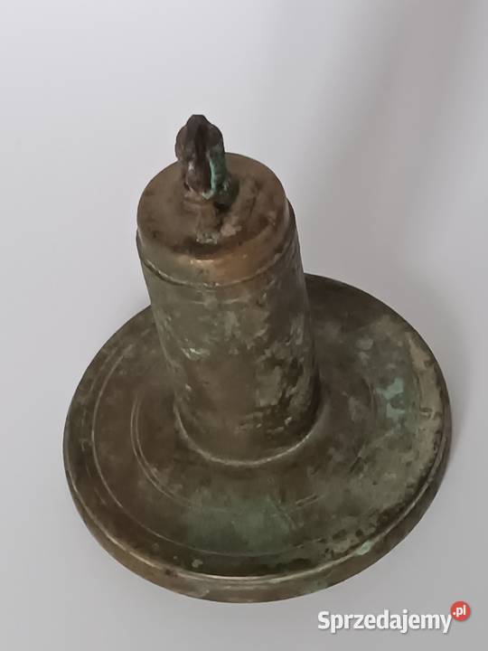 Stara Mosiężna Zapalniczka Biurkowa Gabinetowa Rzeszów