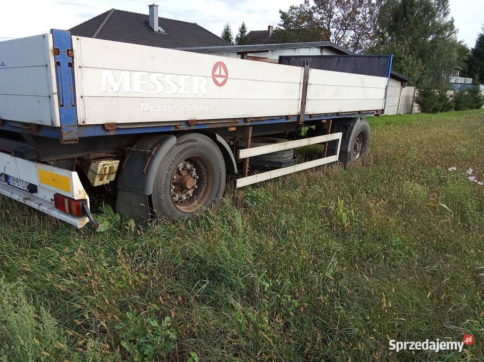 Przyczepa Ciężarowa 12 ton Burtowe i plandeki opolskie Namysłów