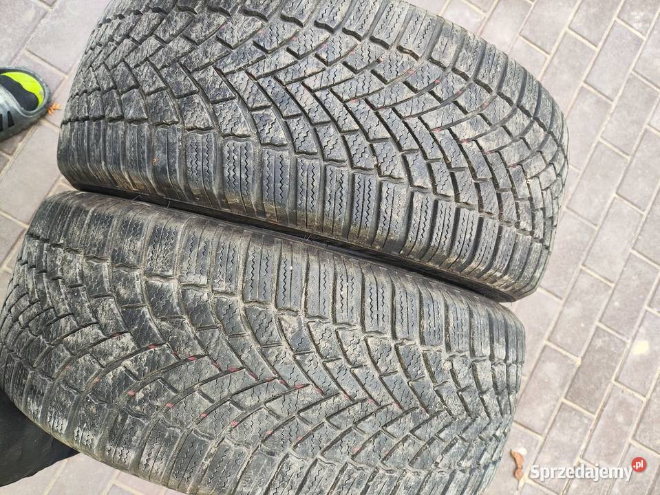 2 opony zimowe Bridgestone 22555 r17 bieżnik 6mm 225