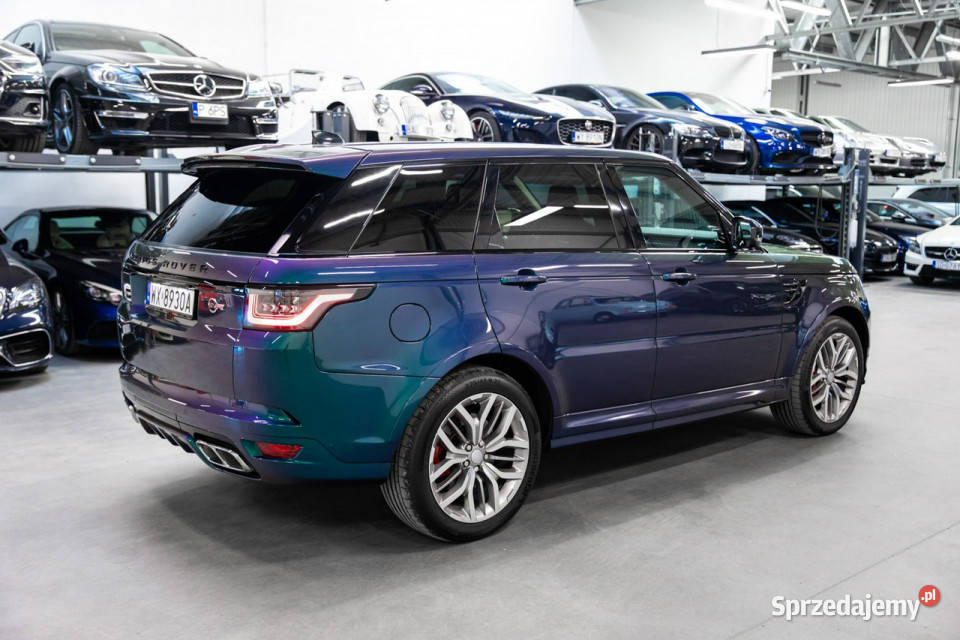 Land Rover Range Rover Sport SVR 50 V8 575 ogrzewanie postojowe Węgrzce