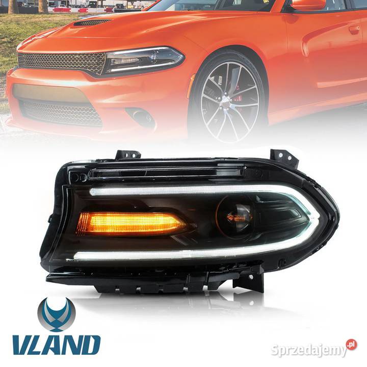Lampy Przednie Prawa i Lewa VLAND LED DODGE osobowe Warszawa