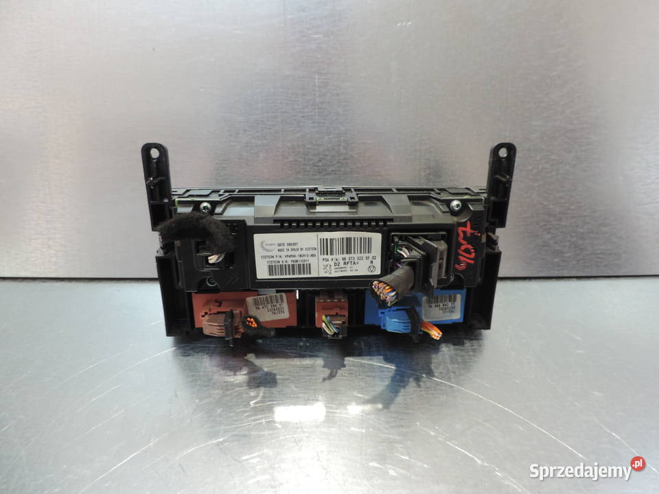 Peugeot 407 Panel klimatyzacji 96573322XT Nowy Sącz sprzedam