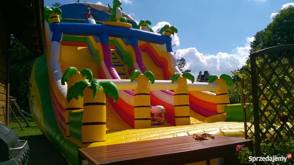 Zjeżdżalnie dmuchane wynajem Kębłowo