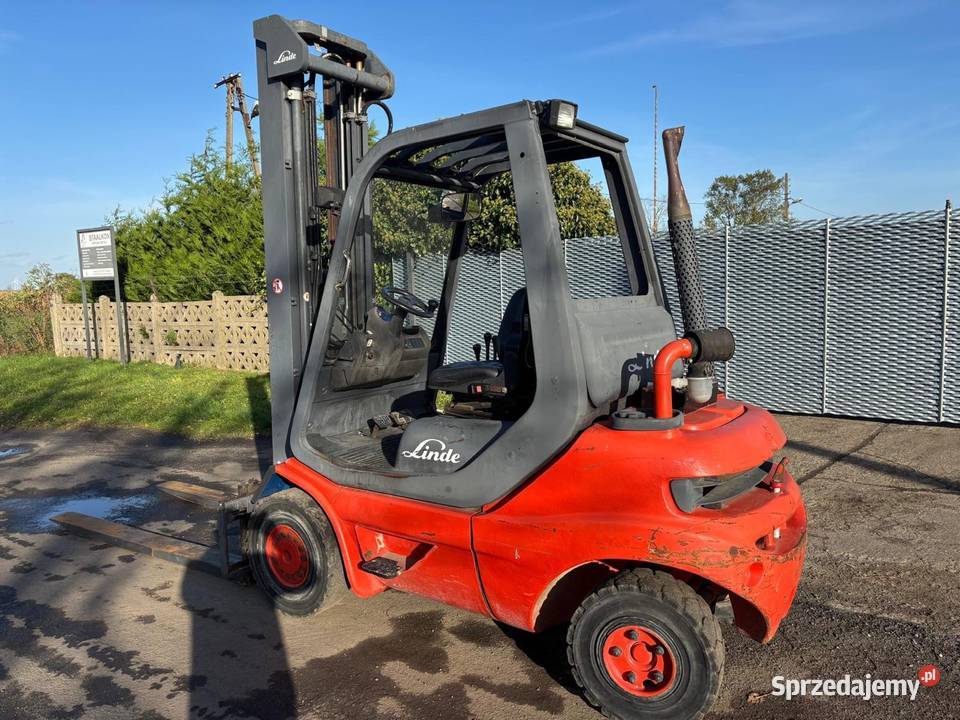 Sztaplarka wózek widłowy Linde H25 D 03 super