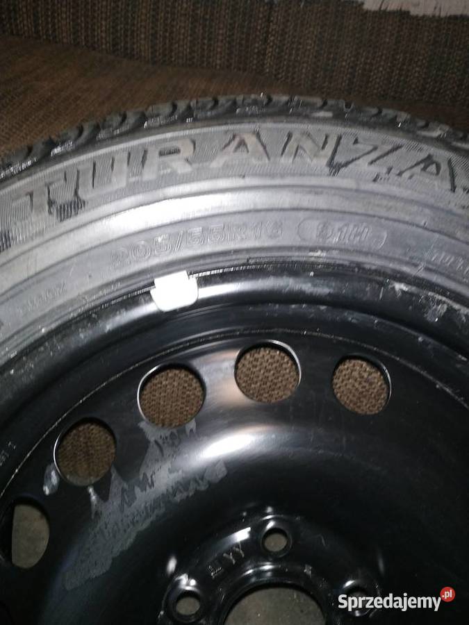 Felga stalowa plus opona Bridgestone Turanza stalowe Zabrze