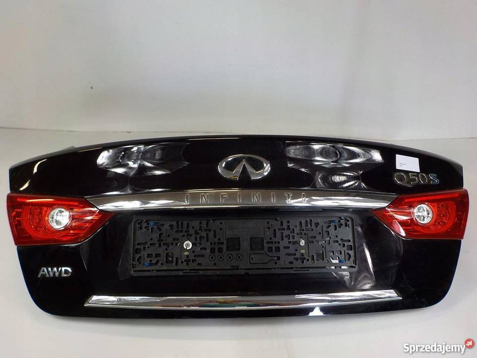 KLAPA POKRYWA BAGAŻNIKA INFINITI Q50 Nowy Tomyśl sprzedam