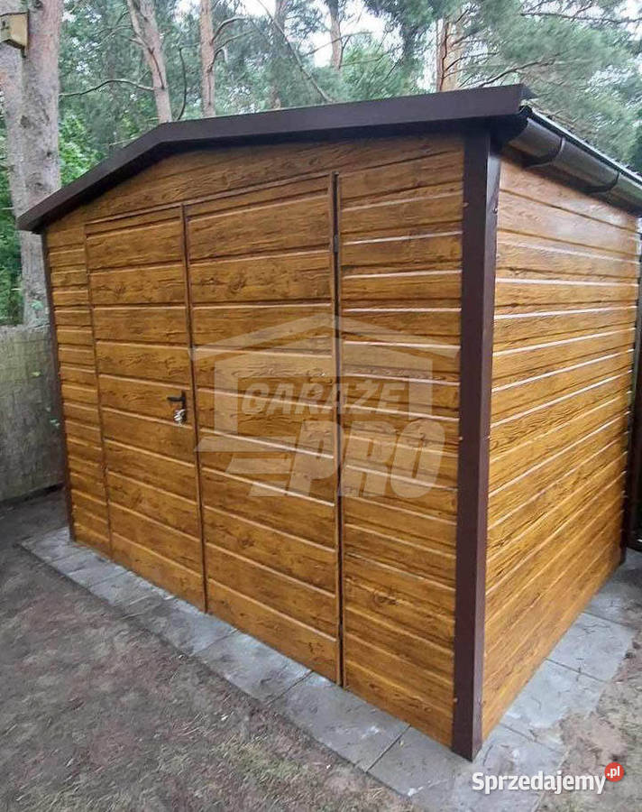 Schowek domek ogrodowy 3x2m Brama dwuskrzydłowa Kraków