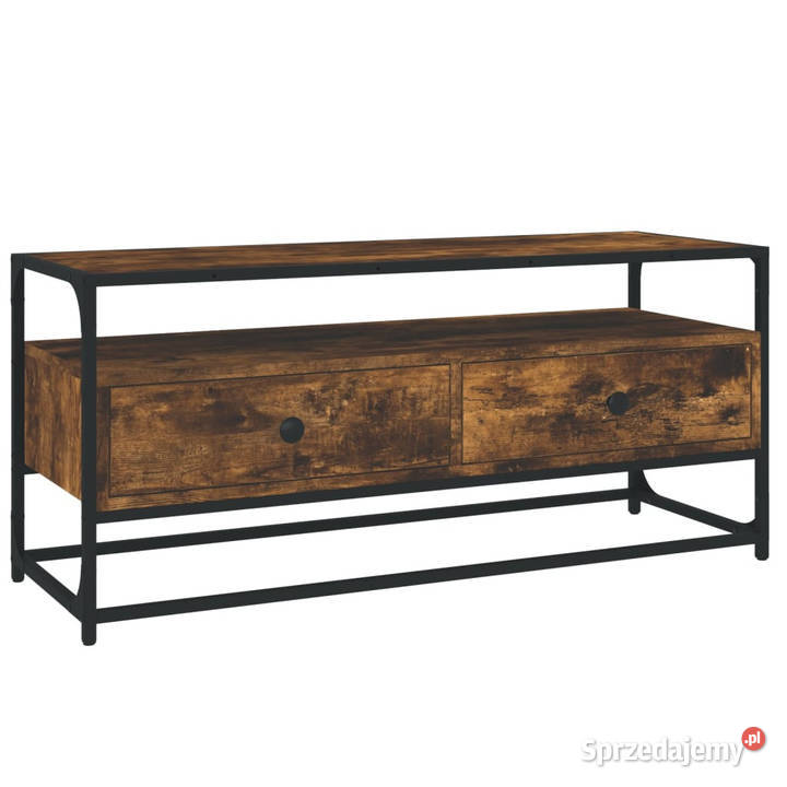Szafka pod TV przydymiony dąb 100x35x45 WM826307 RTV mazowieckie Warszawa