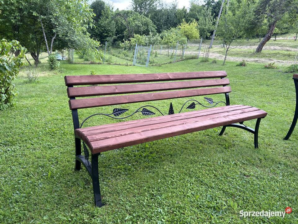 Metalowa Ławka ogrodowa sprzedam