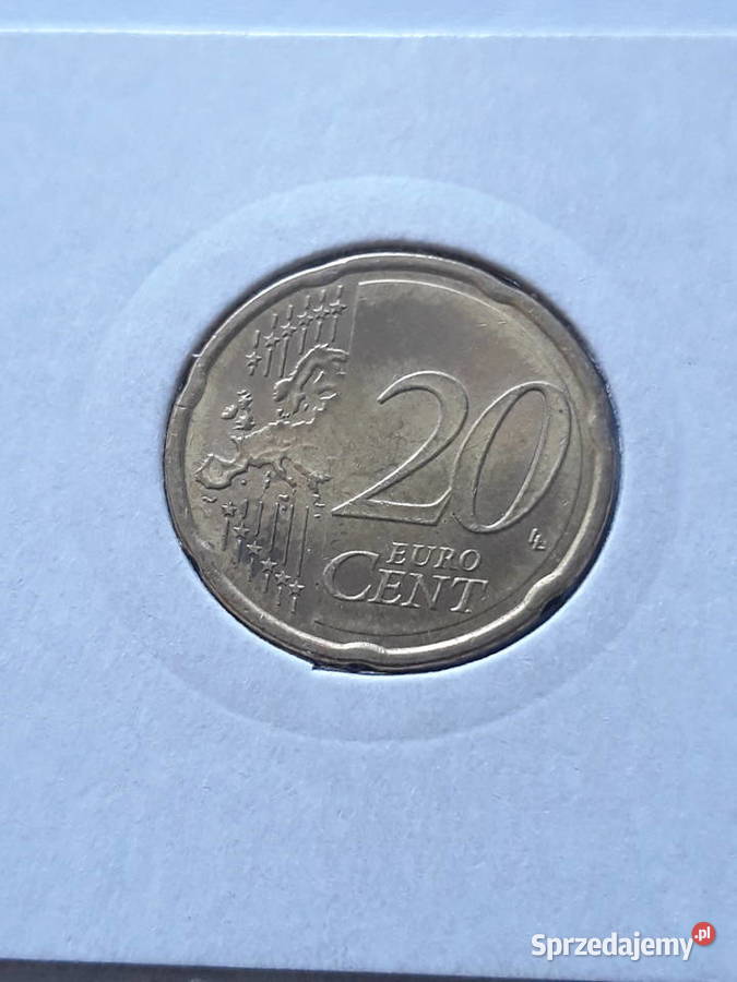20 Eurocentów Austria 200220072009 r Konin