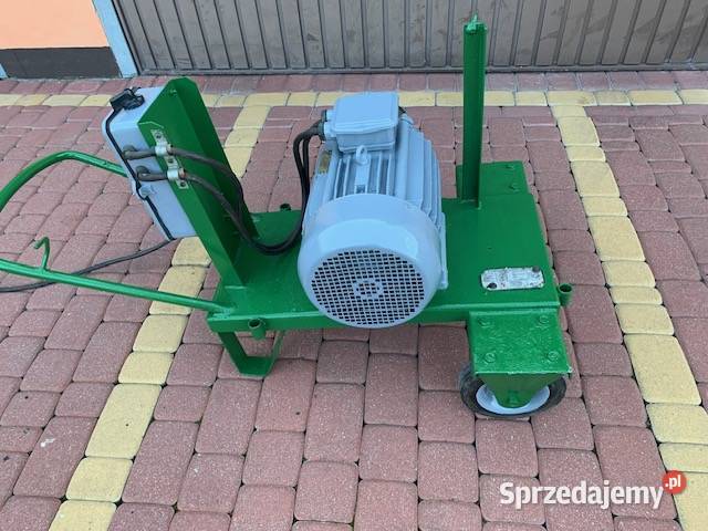 Silnik 75 kW na fabrycznym wózku z przewodem Zabłocie