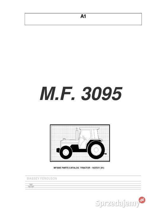 Katalog części zamiennych Massey Ferguson Rolnictwo