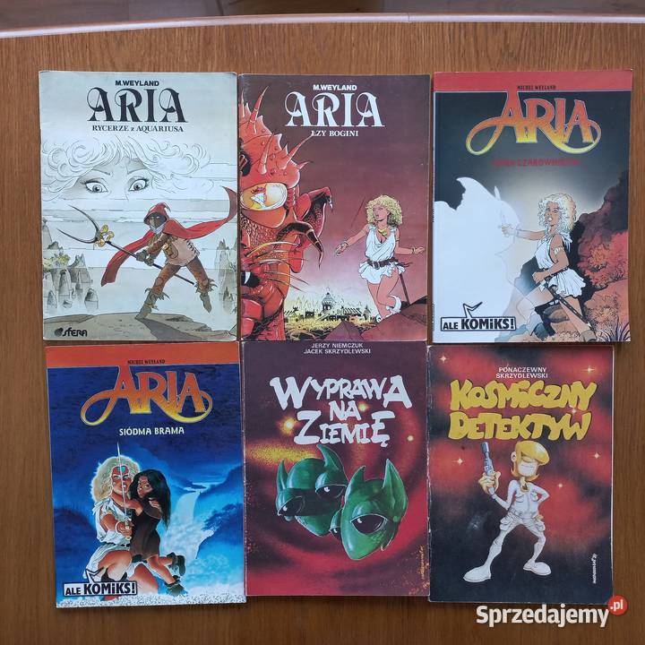 Fan Awantura Aria komiksy PRL