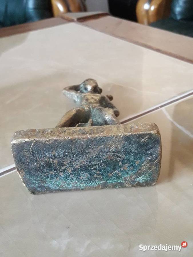 Kolos z Rodos brąz mosiądz Janów Lubelski