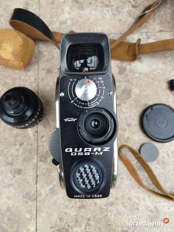 Stara kamera analogowa 8mm QUARZ DS8M łada zsrr pomorskie sprzedam