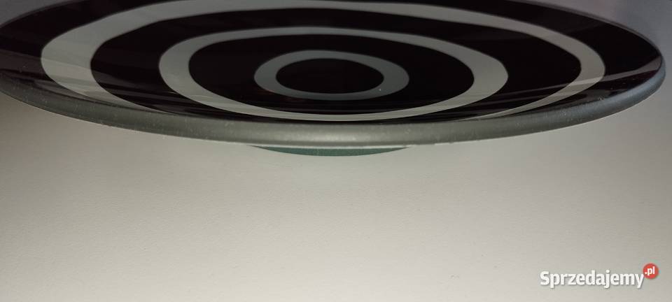 Vintage szklana patera Warszawa