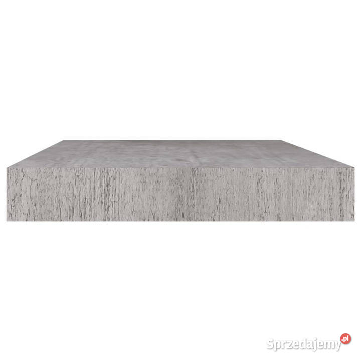Półka ścienna szarość betonu 50x23x38 MDF Warszawa