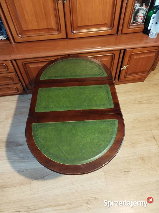 Stolik kawowydekoracyjny składany PRL lubuskie Słubice