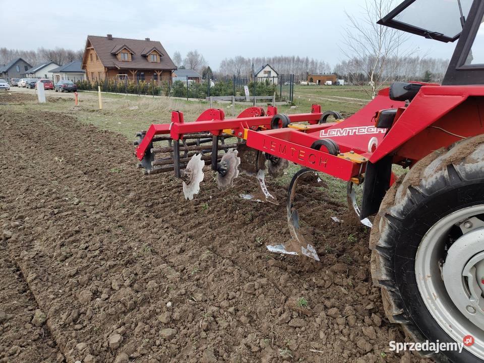 Agregat ścierniskowy Gruber Lemtech wał rurowy nieuszkodzony Brzeziny
