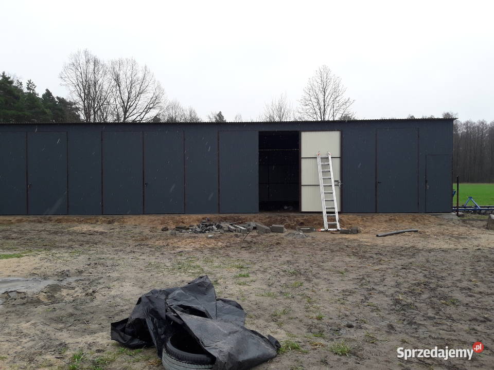 Garaż Blaszany Hala Garaże Blaszane Wiata Katowice