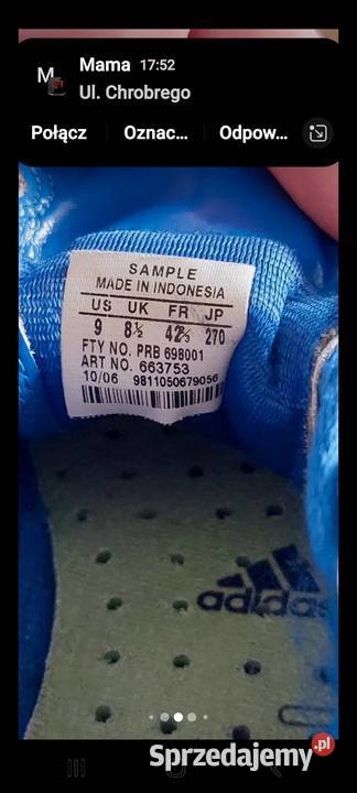 Korki wkręty Adidas f50 Chelsea Sopot